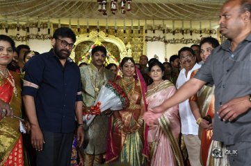 Celebs at C Kalyan Son Wedding Reception